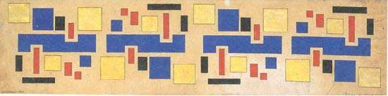 Theo van Doesburg Ornamentrand china oil painting image